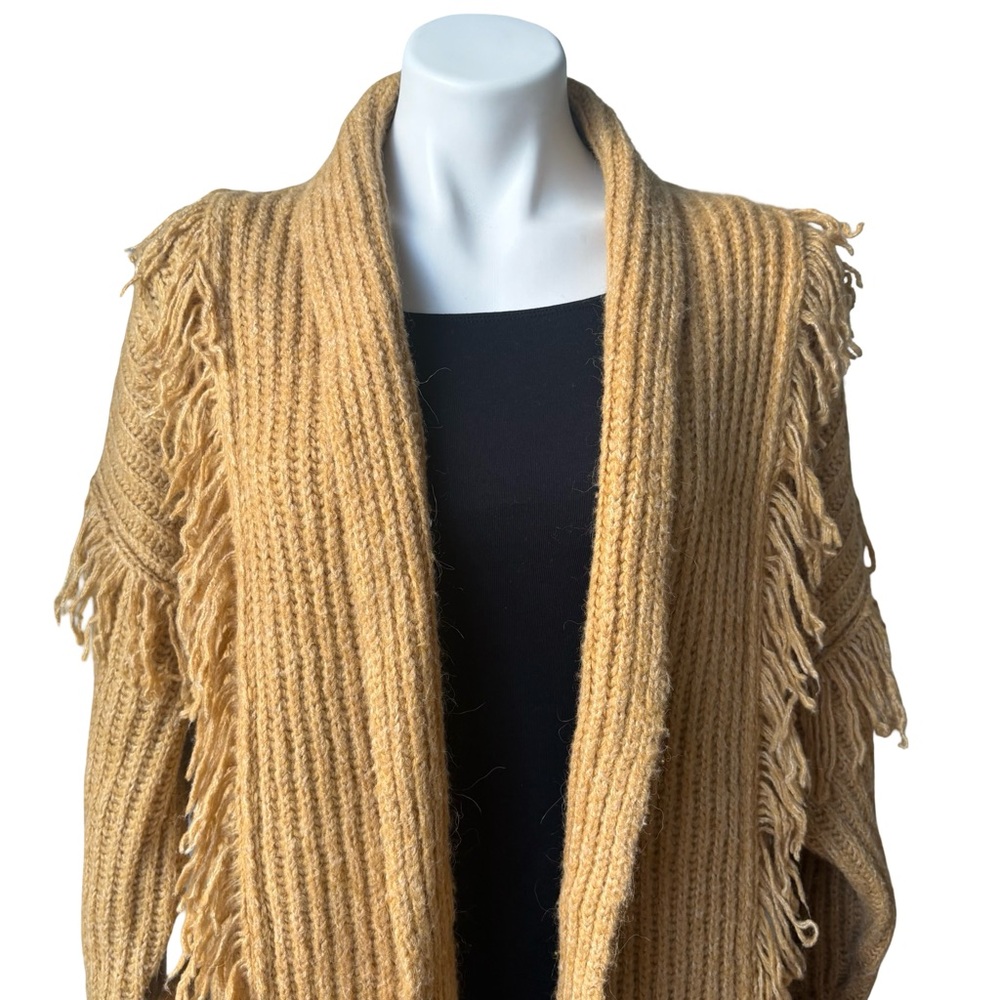 Anthropologie Amanza Fringed Cardigan, Sz XS/S - Picture 8 of 15